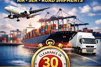 provide fast UK customs clearance for air, sea, and road shipments