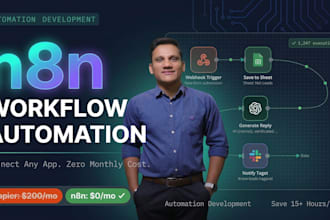 build ai workflow automation with n8n