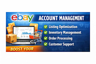 do ebay account management services