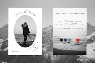 design custom invitations, cards