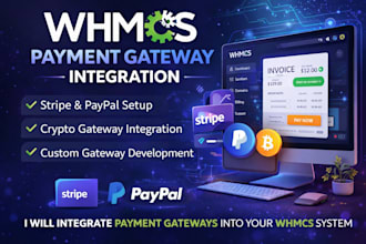 integrate custom payment gateway in whmcs