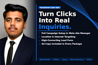 run facebook lead generation ads for local businesses