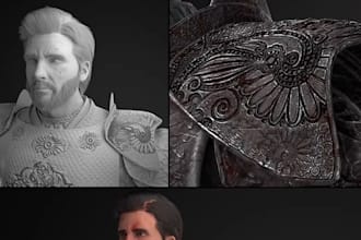 create a high fidelity 3d character for unreal engine 5