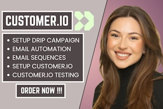 setup customer io email automation customer io email sequence email campaign