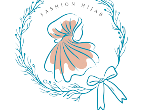 design a unique and professional signature hijab logo