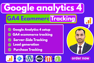 do google analytics 4, ga4 ecommerce tracking, conversion tracking GTM