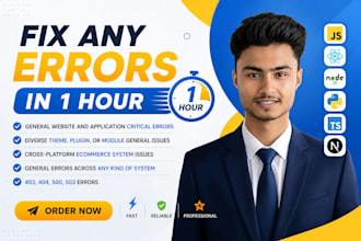 fix website bugs errors and issues