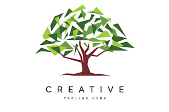 do natural tree logo for your business