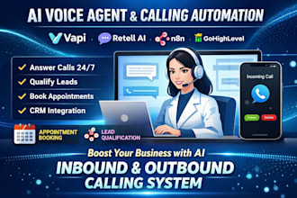 ai voice agent ai calling agent n8n ai receptionist vapi ai retell gohighlevel