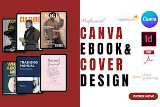 design canva ebook cover, christian book cover,training manual,worksheet design
