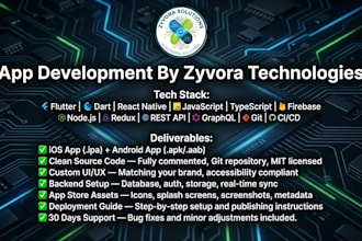 build professional ios and android app development for your business