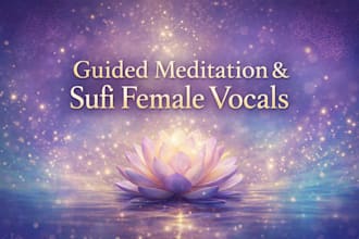 chant female mantra, guided meditation, sufi vocals, yoga, relaxing affirmation