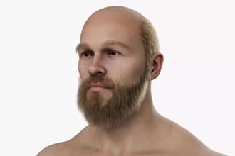 create custom 3d metahuman character with rigging in unreal engine, unity, game
