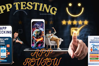 provide professional app testing 12 testers QA testing