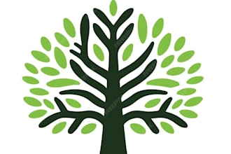 design a professional tree service logo