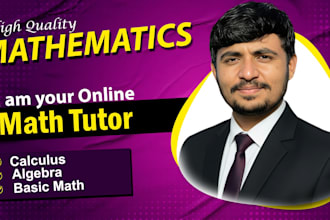 be your expert math tutor for calculus, algebra, and basic math
