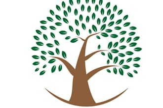design beautiful unique tree service logo
