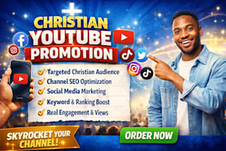 skyrocket superfast christian youtube promotion video views channel SEO growth