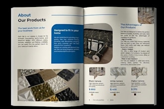 design product catalog, catalogue, magazine design