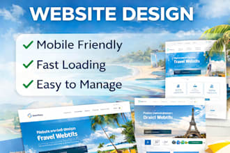 creating a professional tourist website