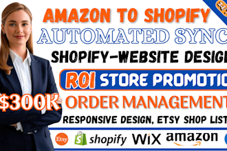 fix connect shopify, wix to amazon walmart etsy, order automation product sync