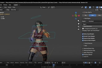rerig 3d character,3d animaze rig,avatar rig,ue5 facial shape,mocap,dna rig, fbx