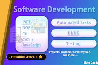 build a windows app with user interface