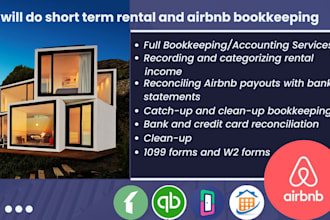 do real estate property management and airbnb bookkeeping