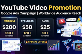 do organic youtube video promotion via google ads for digital marketing