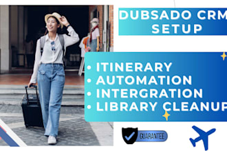 setup dubsado crm travel itineraries dubsado automation honeybook crm setup