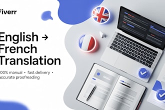 provide native french translation service