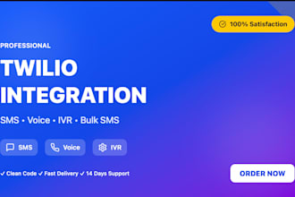 build twilio SMS whatsapp IVR voice and chatbot automation