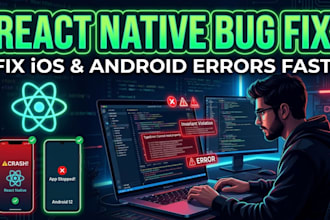 fix react native bugs and build errors
