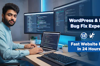 fix wordpress website errors, bugs or customize wordpress theme