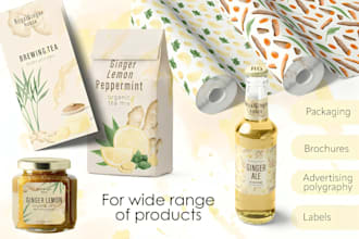 design packaging sleeve label and product mockup for ecommerce listing for image