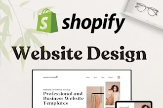 design a high converting shopify homepage or shopify store design