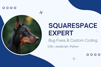 fix squarespace bugs and customize code
