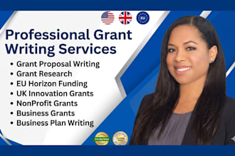 do grant writing, grant research, grant proposal, UK innovate, eu funding