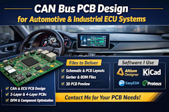 design reliable can bus pcbs for automotive and industrial ecu systems