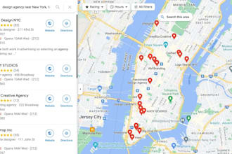 scrape google maps business data
