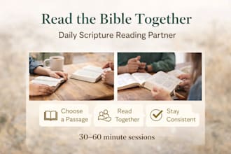 be your daily bible reading partner for accountability