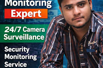 do live cctv monitoring, security camera watching, remote