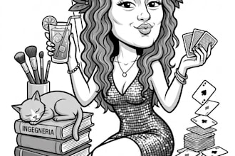 create a custom graduation caricature for your papiro