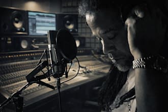 record lead vocals for your reggae, dancehall or ska song