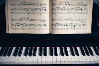 transcribe piano and create piano arrangements and piano sheet music from audio