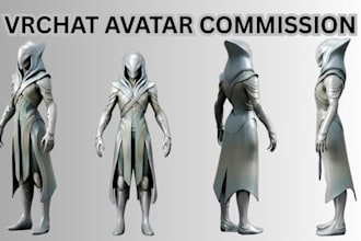 make custom vrchat avatar vrc avatar vr character nsfw 3d model vr chat humanoid