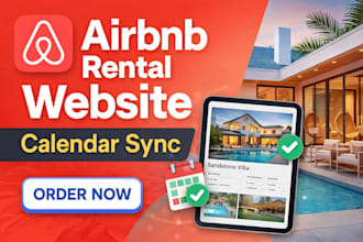 build a custom airbnb booking website for vacation rentals