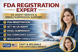 do fda registration, US agent, 510k dossier, fda lawyer