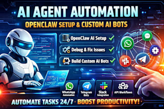 setup, fix bug openclaw, openclaw ai agent, openclaw expert, openclaw ai