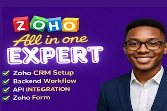 setup zoho crm automate worksflows build forms and auto populating contact data